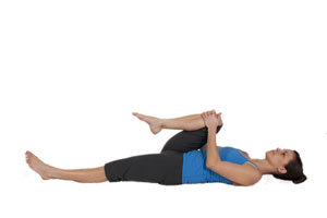 knee to chest stretch 